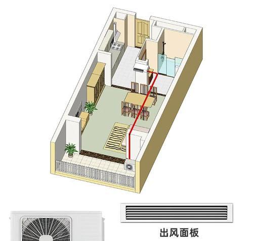 中央空调卧室吊顶（以创新方法实现高效降温）